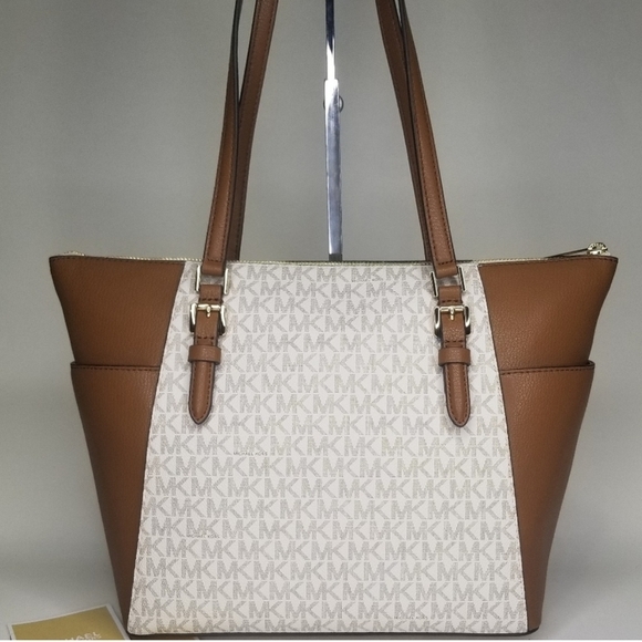 Michael Kors 3 SET Purse Tote  Handbag Shoulder Bag Wallet Designer Matching - Picture 5 of 14